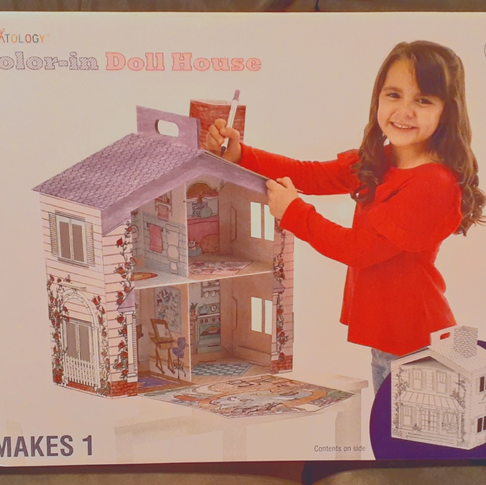 Creatology Color-in Doll House
